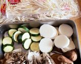 野菜と豚肉のポットプレート蒸し作り方1写真