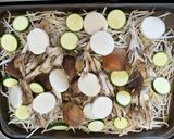 野菜と豚肉のポットプレート蒸し作り方5写真