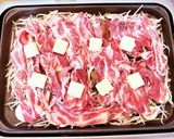 野菜と豚肉のポットプレート蒸し作り方7写真