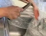 大きな鯛　刺身・焼・潮汁作り方3写真