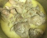 ◤電鍋レシピ◢　鶏肉マスタードクリーム煮作り方5写真