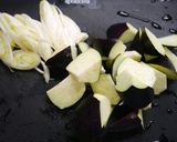 簡単！なすの甘辛炒め作り方1写真