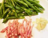 インゲンで簡単おつまみ作り方1写真