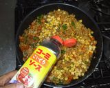 レトルトカレーでチャーハン♪簡単夏食養生作り方10写真