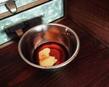 豚こま青じそステーキ★ガリバタソース作り方1写真