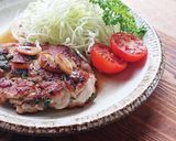 豚こま青じそステーキ★ガリバタソース作り方7写真