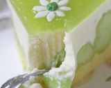 メロンたっぷりꕤふるふるムースケーキ作り方53写真