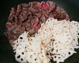 夏の弁当★牛肉のしぐれ煮とピリ辛れんこん作り方5写真