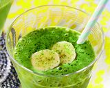 桑抹茶フローズンバナナジュース☆彡作り方3写真