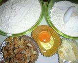 ツリー型くるみパンチョコかけ作り方1写真