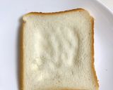 半熟照り焼きトースト作り方1写真