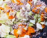 ぱぱっと胡麻味噌炒め☆作り方4写真