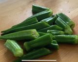 鶏つくねとおくらの生姜あん作り方3写真
