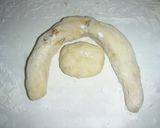 ツリー型くるみパンチョコかけ作り方9写真