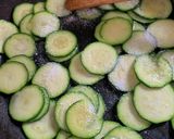 簡単・節約！ズッキーニの旨塩炒め作り方3写真