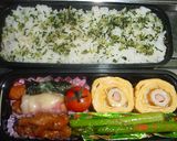★ちくわ巻き巻き卵焼き★作り方4写真