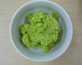 かぼちゃ白玉のずんだのせ作り方8写真
