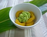 かぼちゃ白玉のずんだのせ作り方9写真