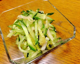【簡単】きゅうりとクラゲのさっぱりサラダ作り方7写真