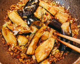 揚げずに簡単！ごはんが進む☆麻婆茄子作り方5写真