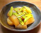 大根と絹さやの煮物作り方9写真