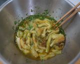 焼きナスとバジルのパスタ作り方4写真