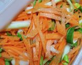にんじんとチンゲン菜のナムル♪(生姜)作り方4写真