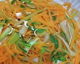 にんじんとチンゲン菜のナムル♪(生姜)作り方5写真