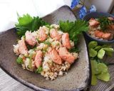 ★宮城郷土料理・はらこ飯風炊き込ご飯作り方12写真