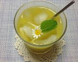 エディブルフラワーとハーブの冷たい飲み物作り方3写真