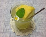 エディブルフラワーとハーブの冷たい飲み物作り方4写真