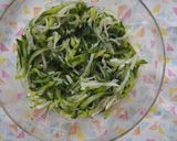 大葉香る！きゅうり・大根・大葉の酢の物♪作り方4写真