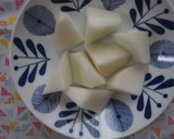ぶりと大根の煮つけ♪大葉タレで♪作り方1写真