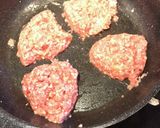 捏ねないハンバーグー作り方1写真