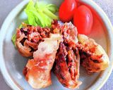 茄子そぼろの春巻き作り方11写真
