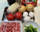 ふわふわ卵の“トマトと玉子のスープ”作り方1写真