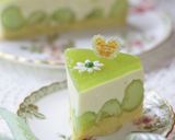メロンたっぷりꕤふるふるムースケーキ作り方51写真
