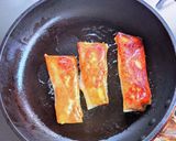 キャベツとサラダチキンのチーズ春巻き作り方8写真