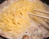 ベーコンとマッシュルームのパスタ作り方6写真