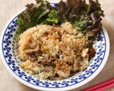 炊飯器でご飯とおかず♪炊き込み角煮ごはん作り方15写真