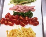 カリカリ揚げ乗せ冷やし中華作り方2写真