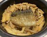 サバの炊き込みごはん作り方4写真