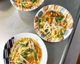 豆腐バーグ入甘旨豚丼味豚こまのせドーム蒸作り方17写真