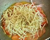 もやしとトマトの炒めもの作り方5写真
