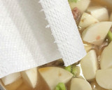 かぶと挽肉のとろり麺つゆ煮、生姜風味作り方13写真