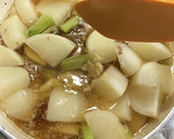 かぶと挽肉のとろり麺つゆ煮、生姜風味作り方25写真