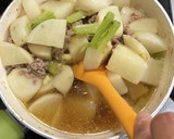 かぶと挽肉のとろり麺つゆ煮、生姜風味作り方27写真