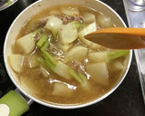かぶと挽肉のとろり麺つゆ煮、生姜風味作り方36写真
