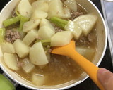 かぶと挽肉のとろり麺つゆ煮、生姜風味作り方37写真