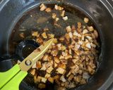 角煮の残り汁で麻婆豆腐風作り方2写真